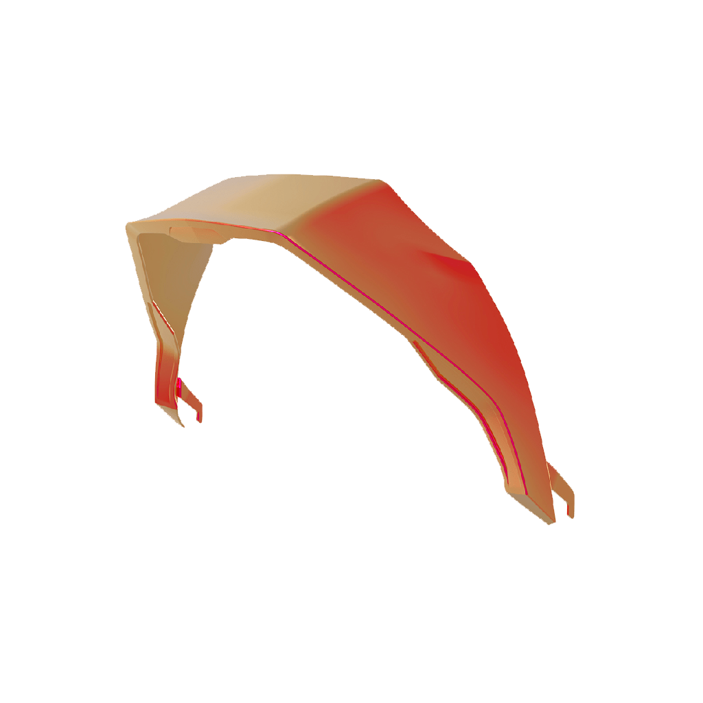 SPOILER EXT X.R3R IRIDIUM RED V2