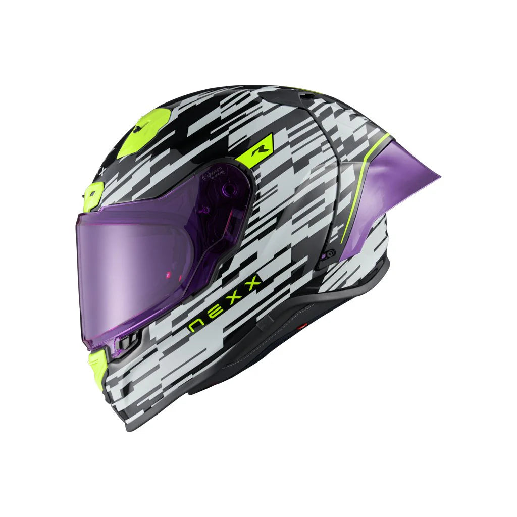 X.R3R GLITCH RACER (WHITE NEON)