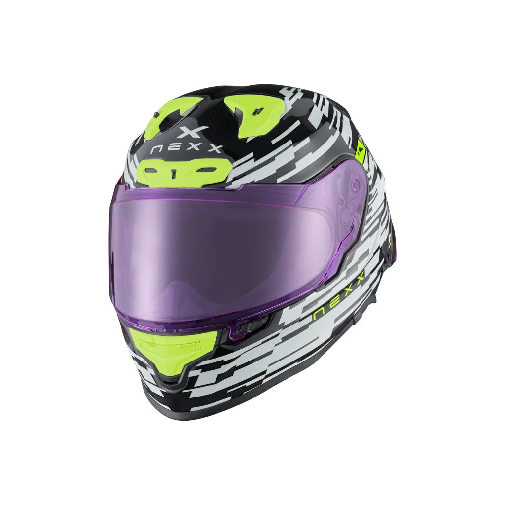 X.R3R GLITCH RACER (WHITE NEON)