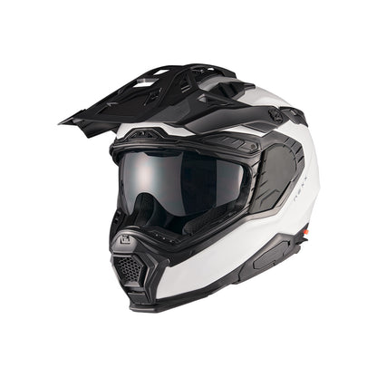 X.WED3 ADVENTURE HELMET (PLAIN WHITE PEARL)