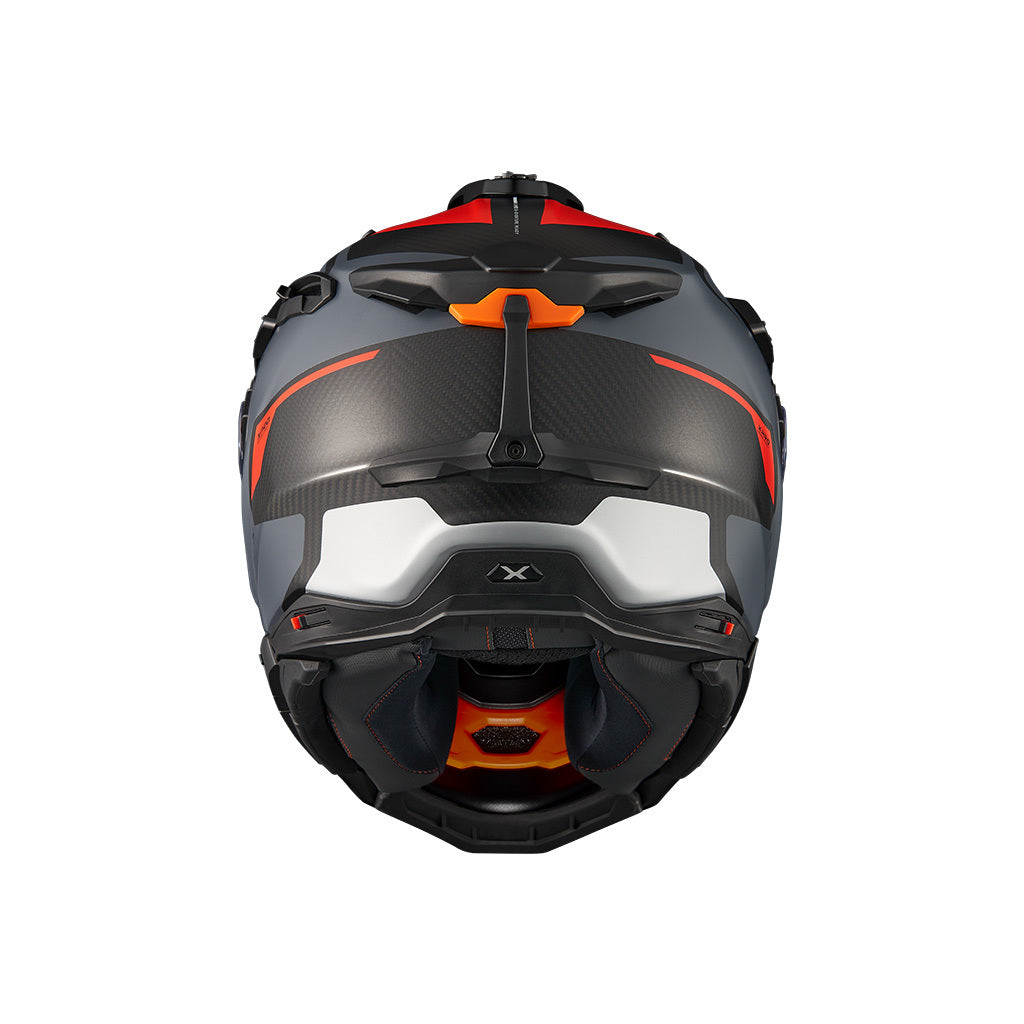 X.WED3 KEYO ADVENTURE HELMET (GREY RED MT)