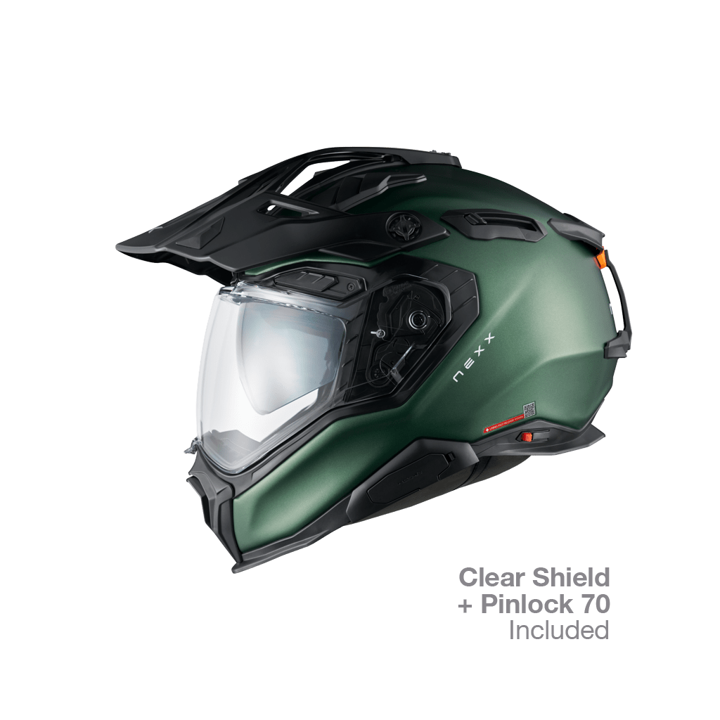 X.WED3 ADVENTURE HELMET (PLAIN FOREST MT)