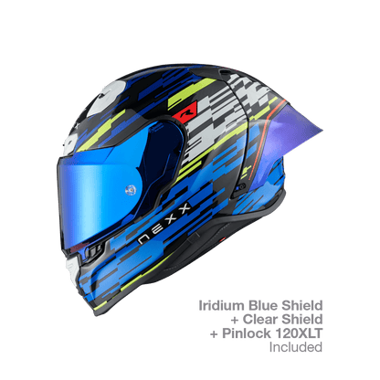 X.R3R GLITCH RACER (BLUE NEON)