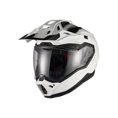 NEXX X.RALLY ADVENTURE HELMET PLAIN WHITE