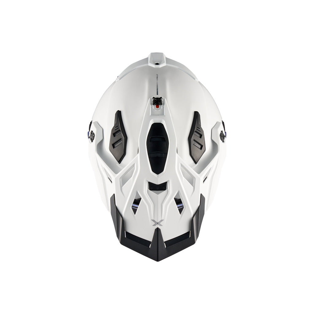 NEXX X.RALLY ADVENTURE HELMET PLAIN WHITE