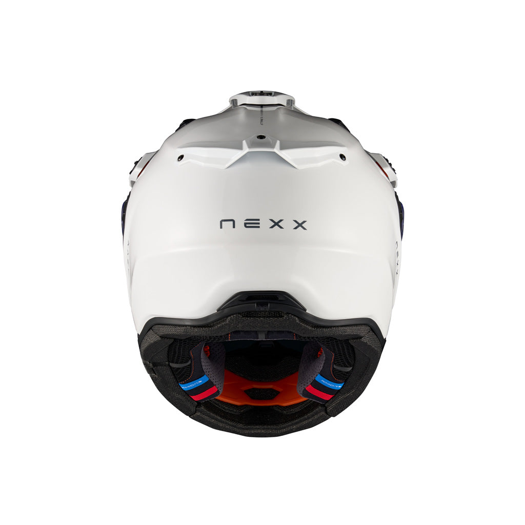 NEXX X.RALLY ADVENTURE HELMET PLAIN WHITE