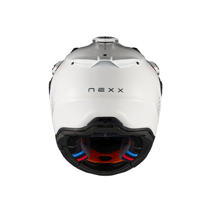 NEXX X.RALLY ADVENTURE HELMET PLAIN WHITE