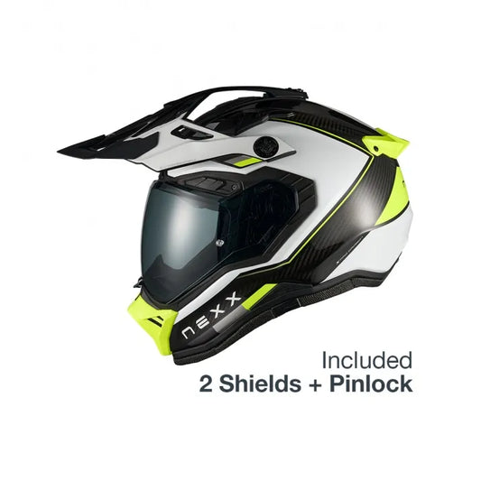 NEXX X.RALLY RAID WHITE.NEON CARBON