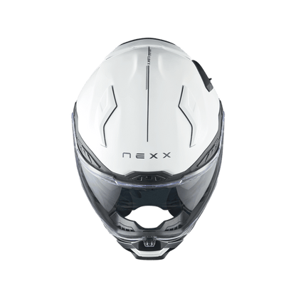 X.WST3 STREET HELMET (PLAIN WHITE PEARL)