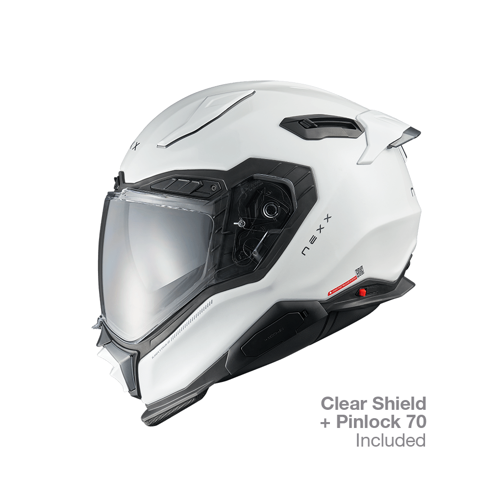 X.WST3 STREET HELMET (PLAIN WHITE PEARL)