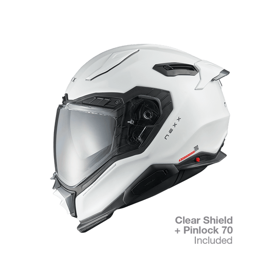 X.WST3 STREET HELMET (PLAIN WHITE PEARL)