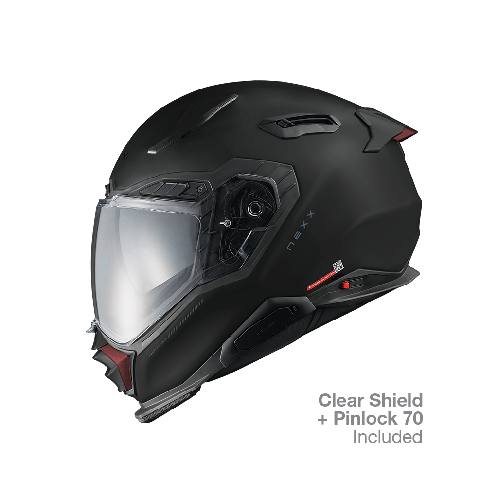 X.WST3 HELMET (PLAIN BLACK MT)