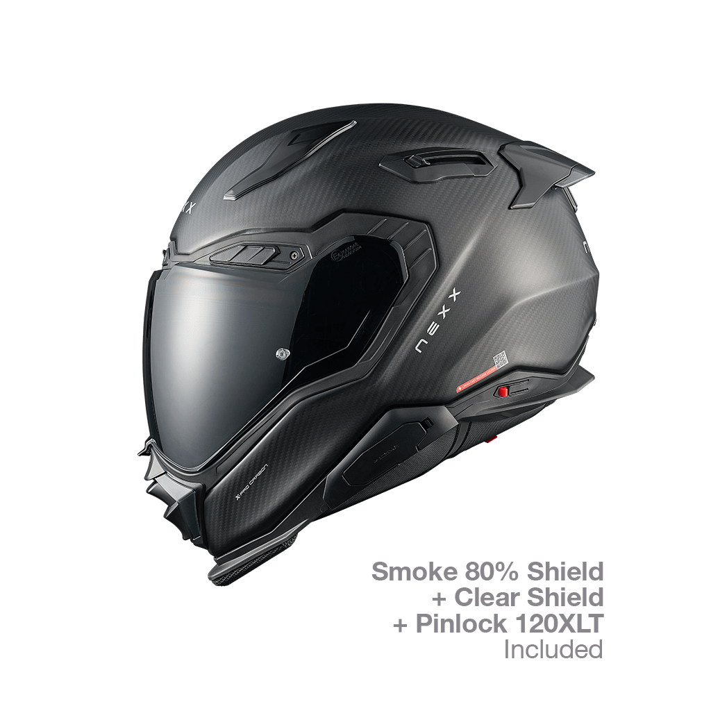 X.WST3 ZERO PRO STREET HELMET (CARBON MT)