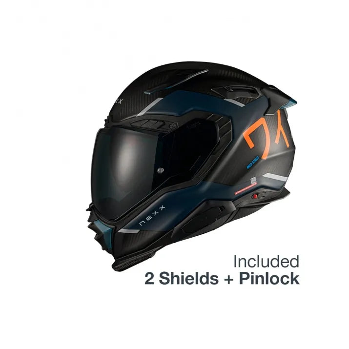 NEXX X.WST 3 MANGA CARBON ORANGE.BLUE