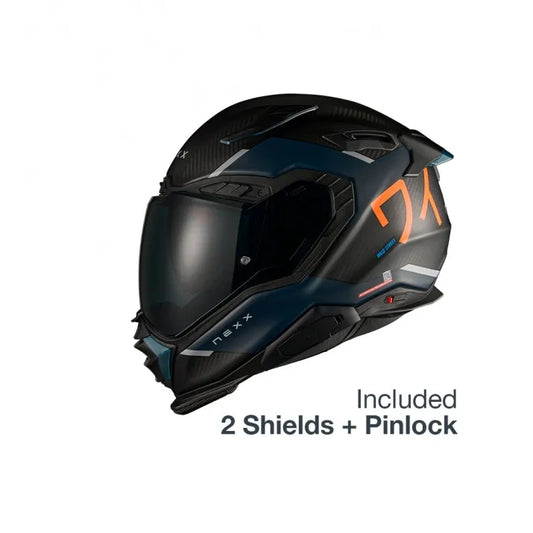 NEXX X.WST 3 MANGA CARBON ORANGE.BLUE