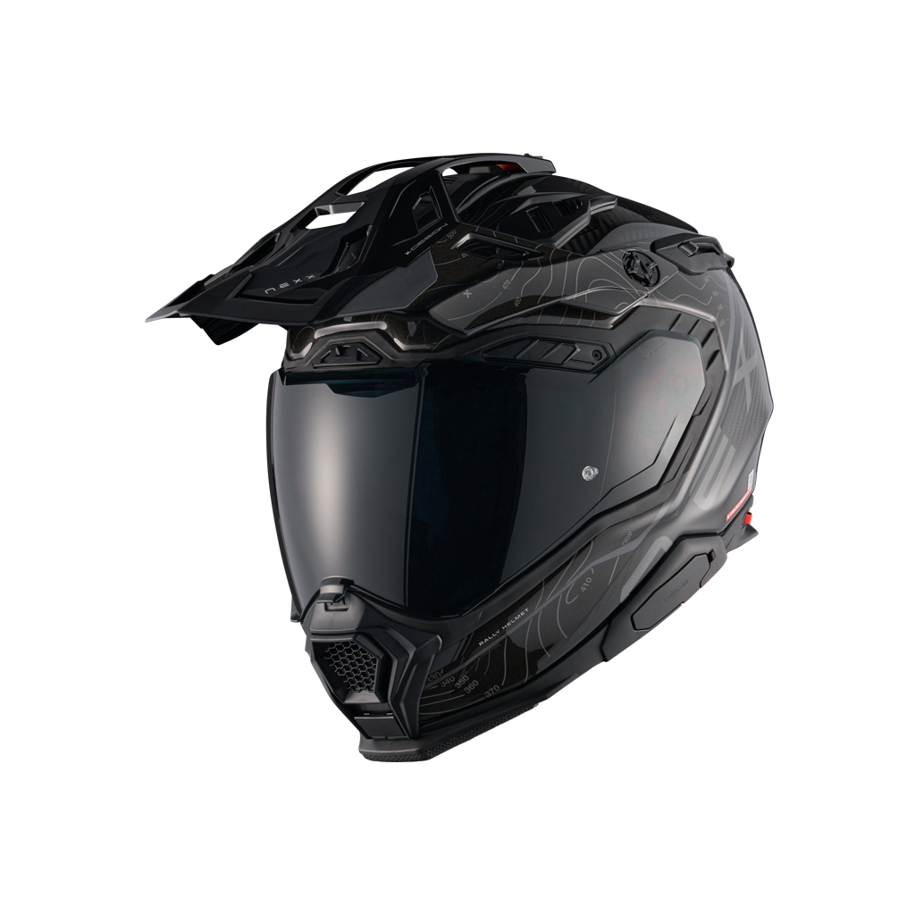 X.WED3 FURKA ADVENTURE HELMET (BLACK/GREY)