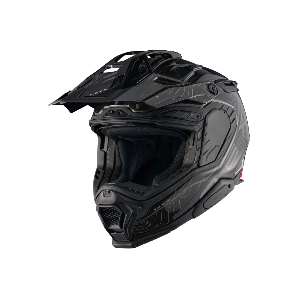 X.WED3 FURKA ADVENTURE HELMET (BLACK/GREY)