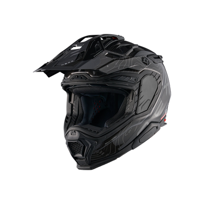 X.WED3 FURKA ADVENTURE HELMET (BLACK/GREY)