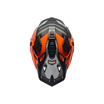 X.WED3 FURKA ADVENTURE HELMET (ORANGE/GREY)