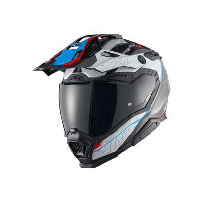 X.WED3 FURKA ADVENTURE HELMET (BLUE/RED)