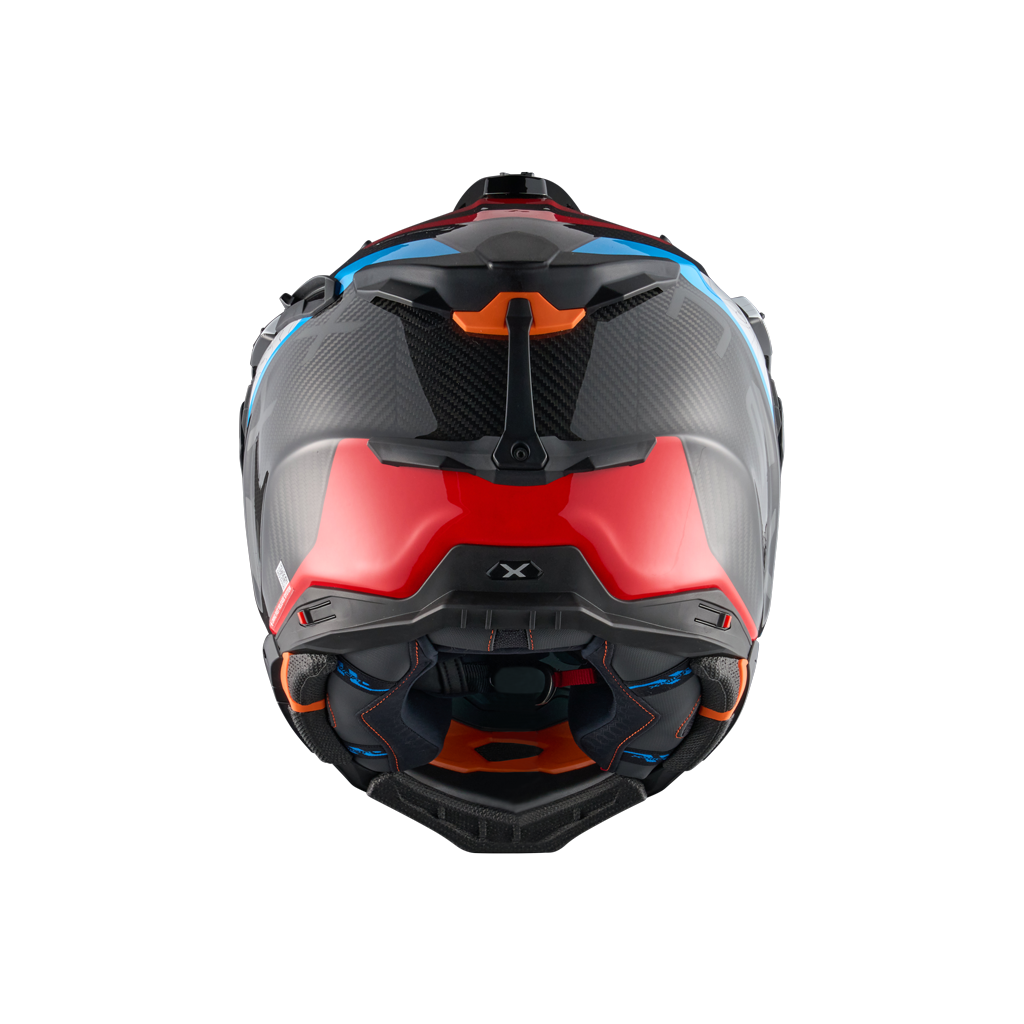 X.WED3 FURKA ADVENTURE HELMET (BLUE/RED)