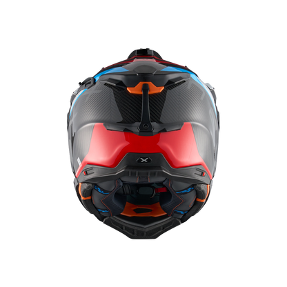 X.WED3 FURKA ADVENTURE HELMET (BLUE/RED)