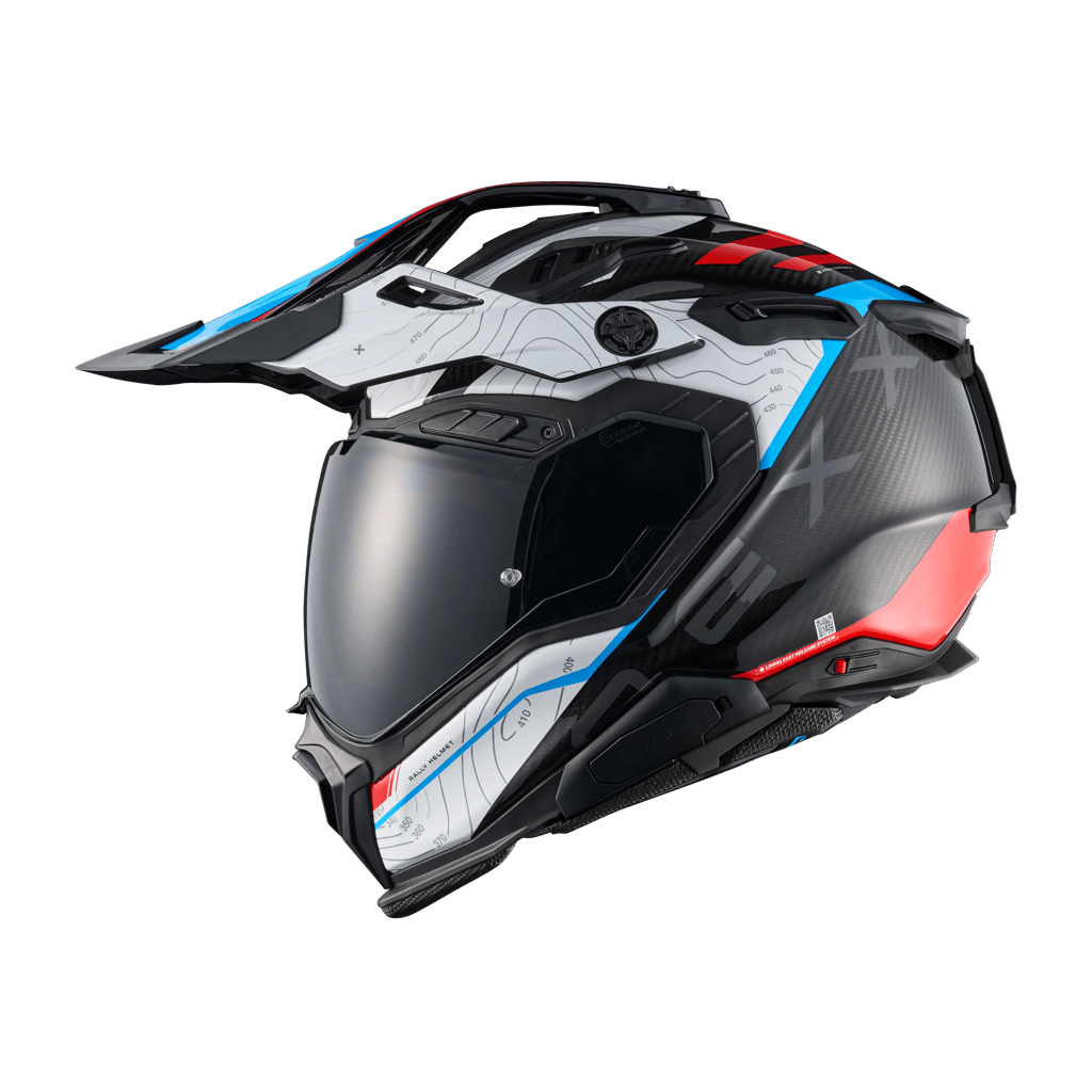 X.WED3 FURKA ADVENTURE HELMET (BLUE/RED)