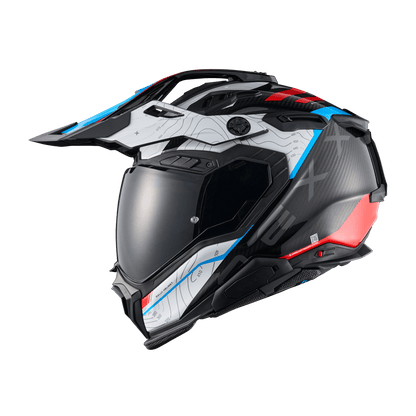 X.WED3 FURKA ADVENTURE HELMET (BLUE/RED)