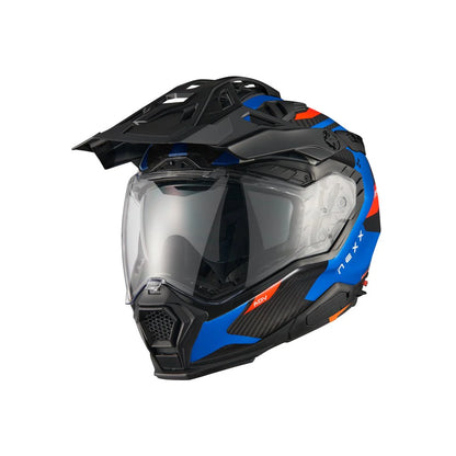 X.WED3 KEYO ADVENTURE HELMET (BLUE RED MT)